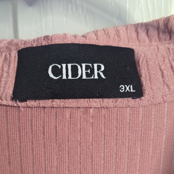 Cider Ribbed Top in Dusty Rose - Picture 2 of 4